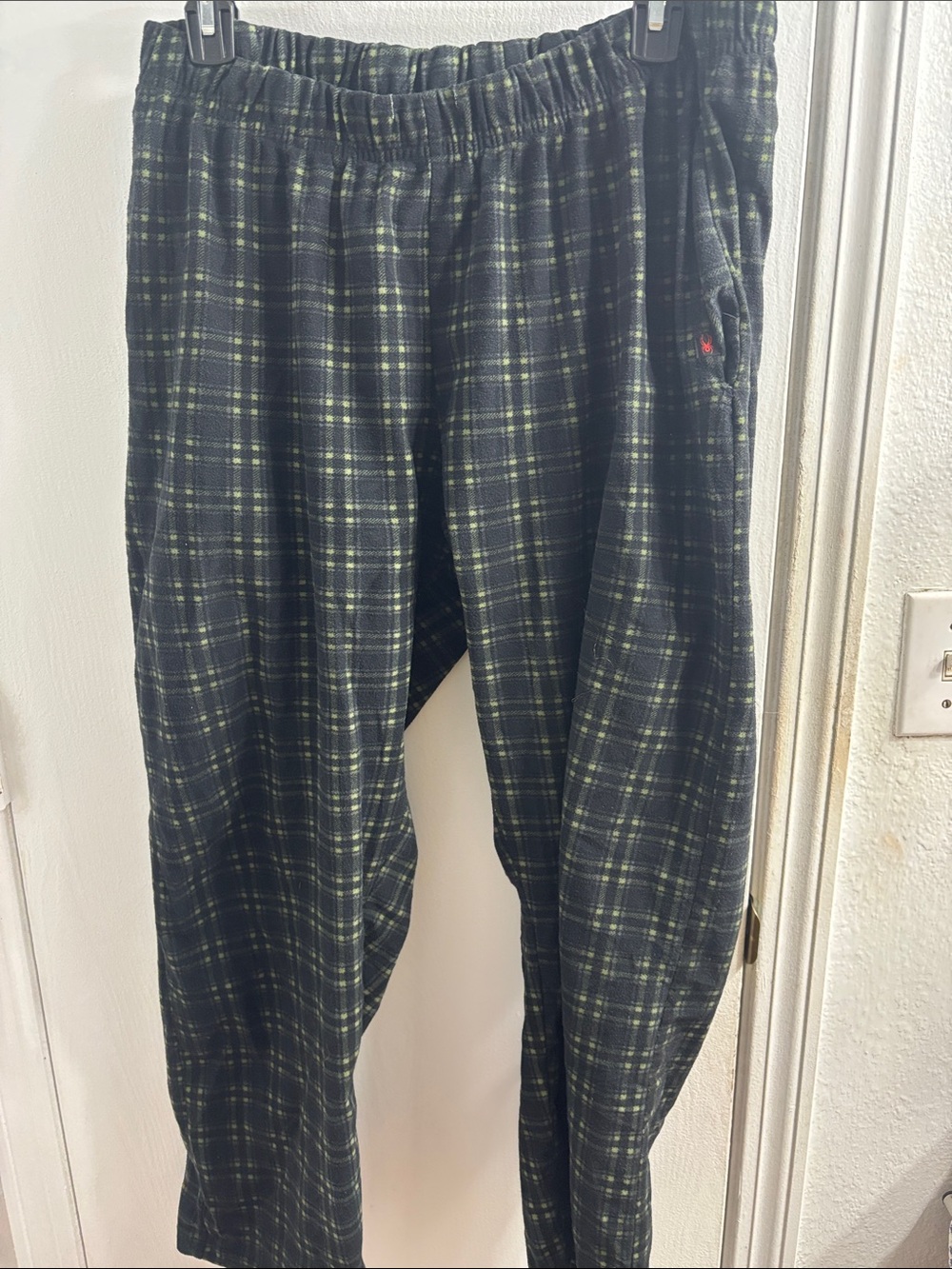 Green Plaid Men's Lounge Pants